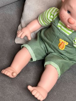 Кукла LAMAGIK мягконабивная 38см Bambo (65602)