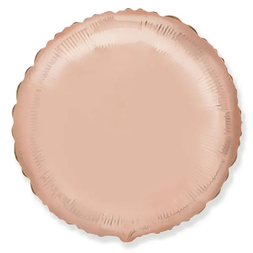 Круг Розовое Золото Fm 18"