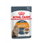Royal Canin Hair&Skin Care паучи для взрослых кошек для поддержания здоровья кожи и красоты шерсти ломтики в соусе 85г