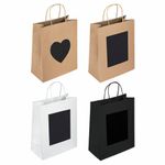 Пакет подарочный (1 штука) 26x13x32 см, скретч-слой + стилус, "Kraft Mix", ассорти, ЗОЛОТАЯ СКАЗКА, 591972