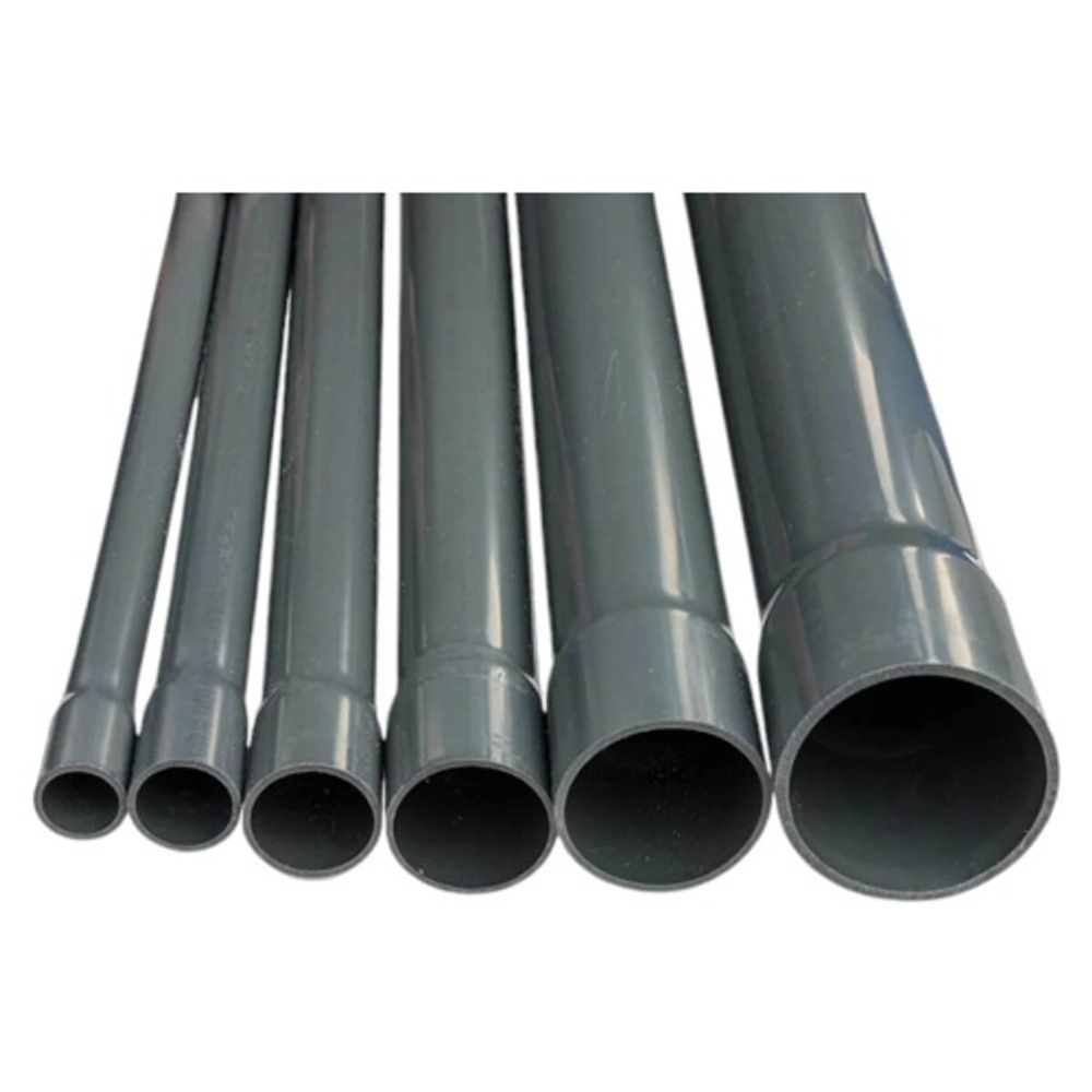 Труба ПВХ 50х2.4мм PN10 Аквамастер с раструбом (1032450)