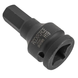 Головка-бита ударная 6-гранная 19мм, 3/4'' RockForce RF-26410019MPB