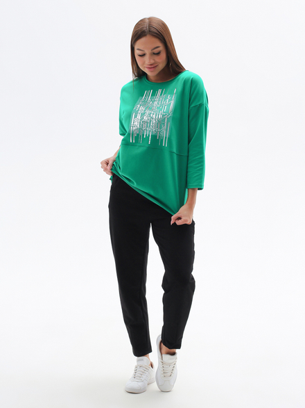 Брюки на манжете 2