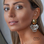 Серебряные серьги Arte Mostaneh 20220505 Иран