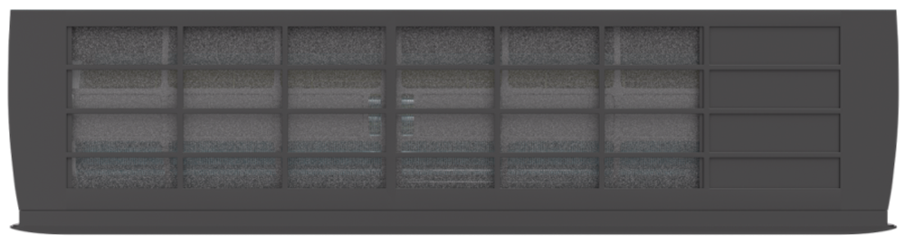 Внутренние блоки настенного типа для мульти сплит-систем SENSEI NERO SHINKIRIGAMI RAM-I-SNN35HP.W02/S