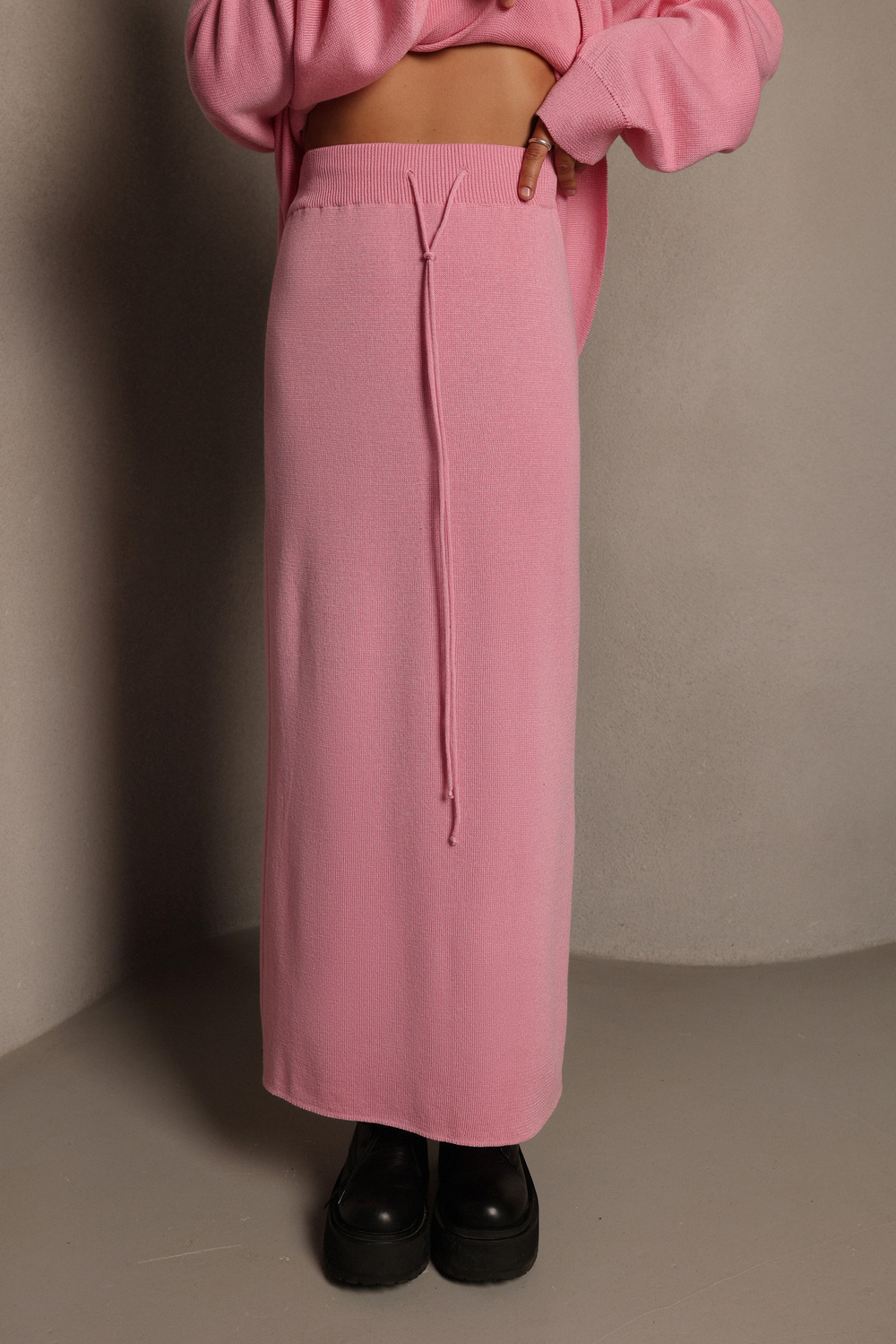 Юбка вязаная