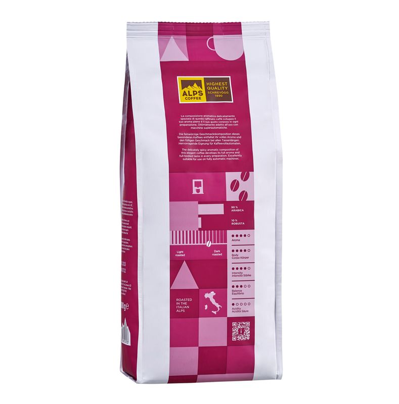 Кофе в зёрнах Alps Coffee Espresso Barmatic, 500г