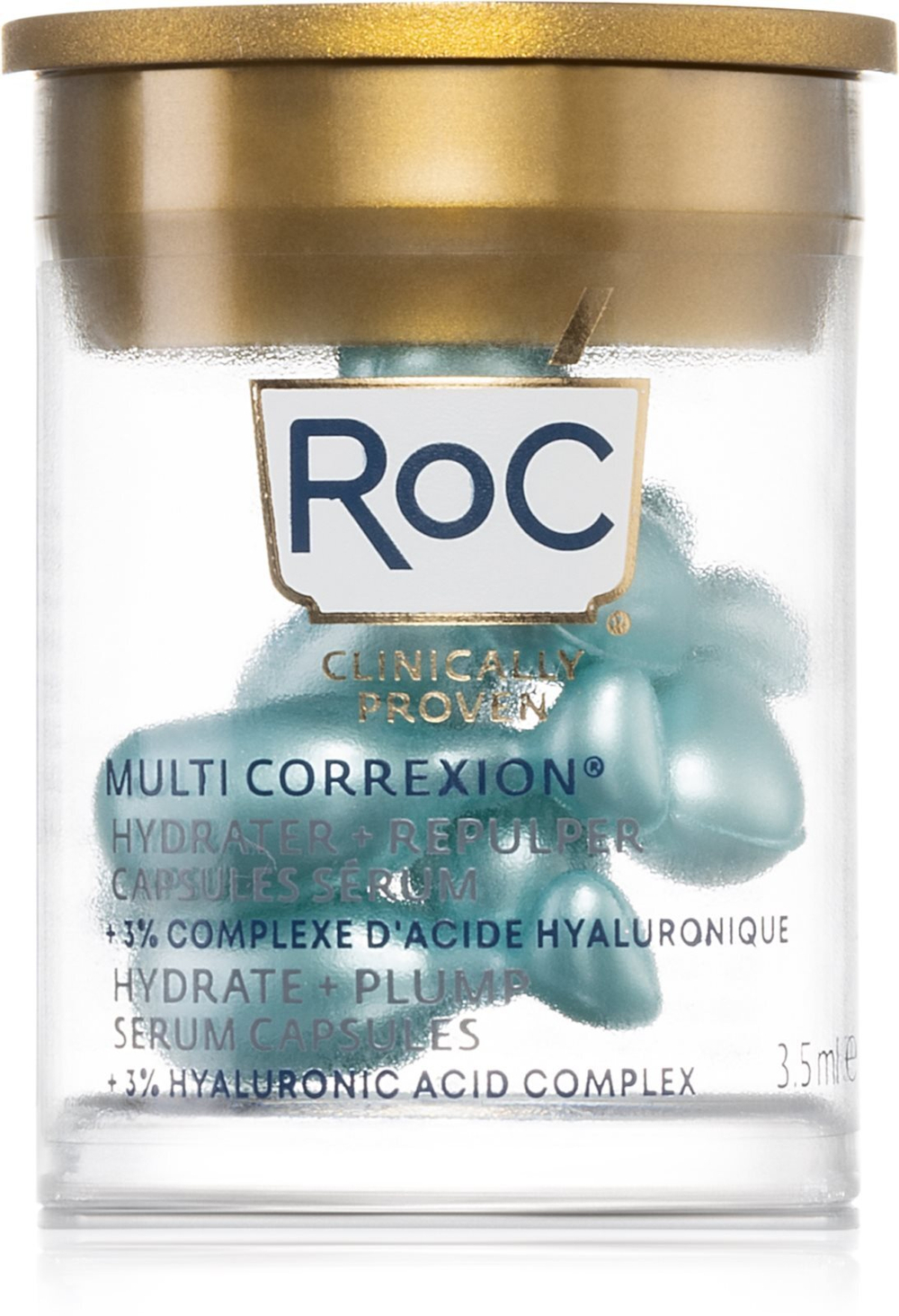 RoC Multi Correxion Hydrate & Plump - увлажняющая сыворотка в капсулах /  10 szt.   / GTIN 1210000800527