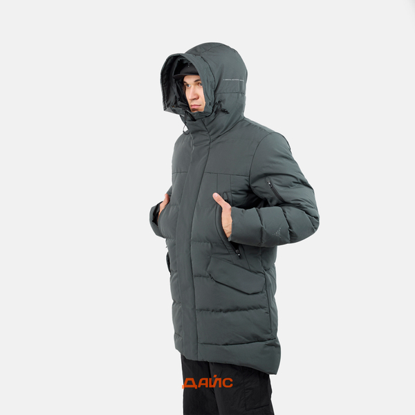Пуховик мужской Krakatau Strofo Long Down Jacket артикул:Qm488-513 - купить в магазине Дайс
