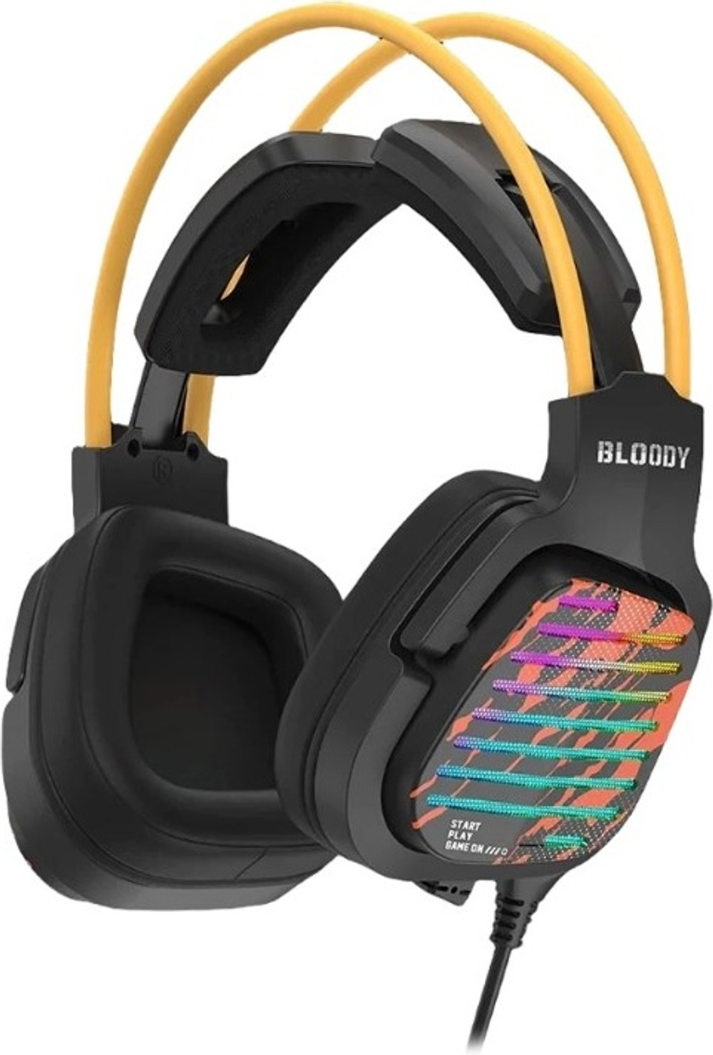 Наушники A4Tech Bloody G565 черно-желтый