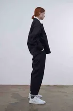 Брюки Futureisnown Pants Wide Classic Черные