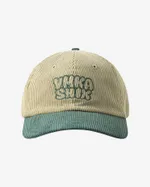 Кепка Ymkashix Velvet Graffiti logo темно-зеленая/песочная