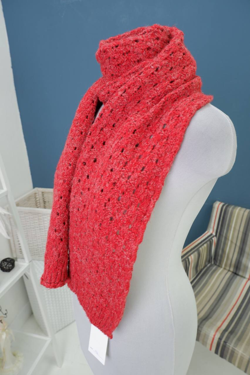 Шарф шерстяной