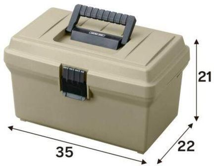 Ящик для инструмента IRIS HARDPRO 400 Хаки  1/6