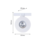 Трековый светодиодный светильник Favourite Unica 4231-1U