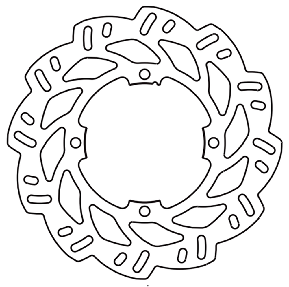 Диск тормозной Goldfren 1216F2