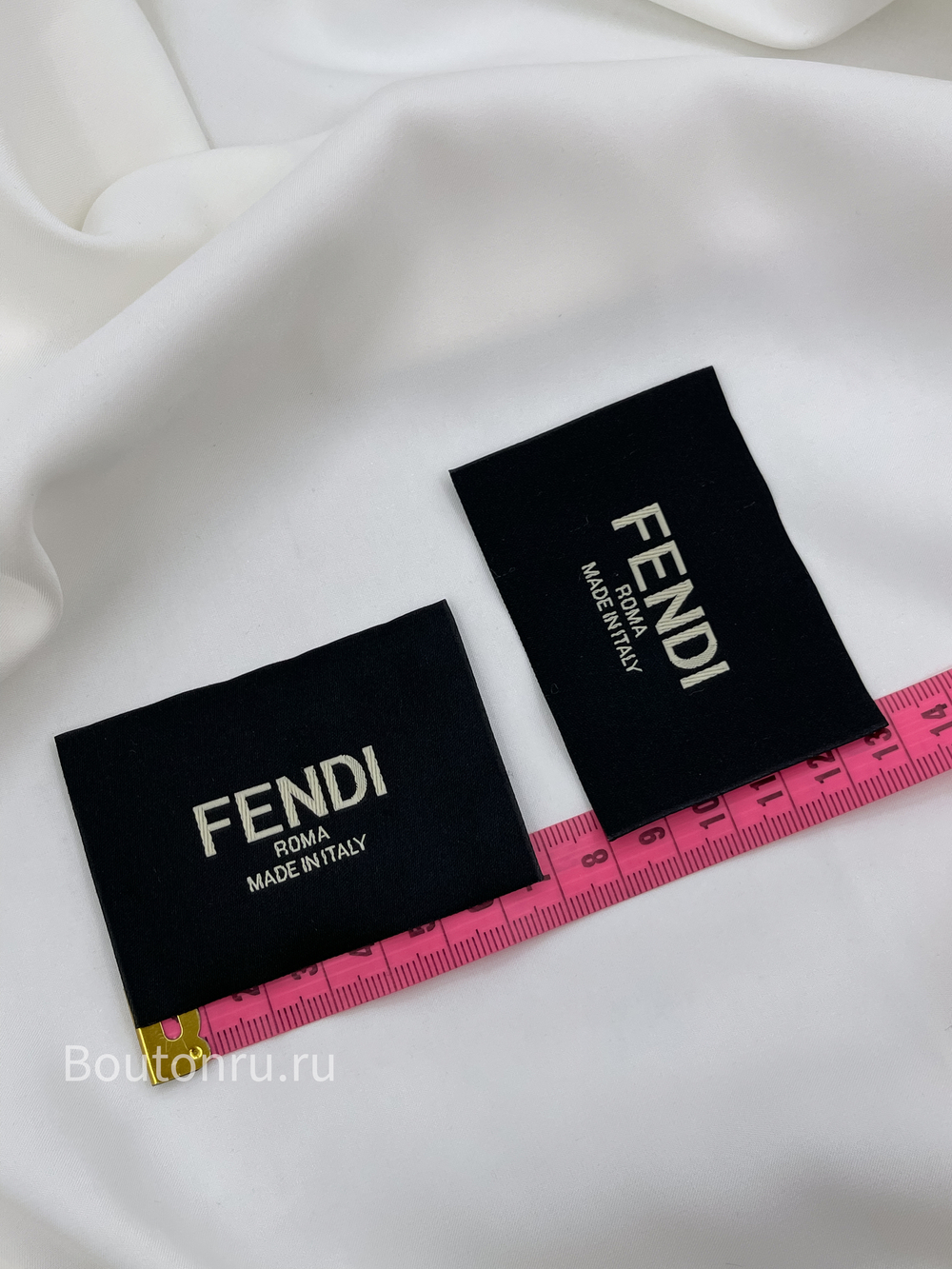 Бирка Фенд. черная 68 мм