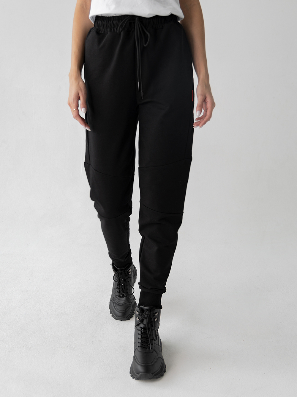 Брюки женские спортивные черный Город Горький