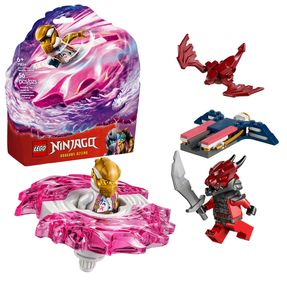 Конструктор LEGO Ninjago 71824 Дракон Сора спиннер Кружитцу
