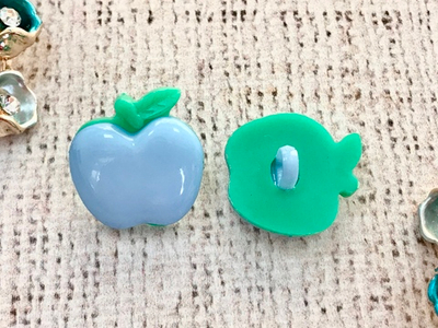 Пуговицы "Яблоко", р 2х2,3 см