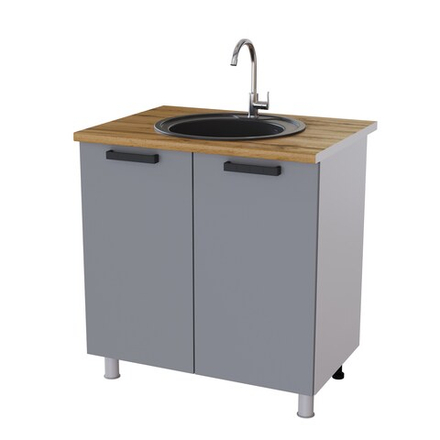 Берн Рабочий стол с мойкой 800 8М