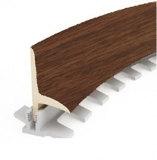 Профиль арочный "Roto flex" №37 махагон 1.5м