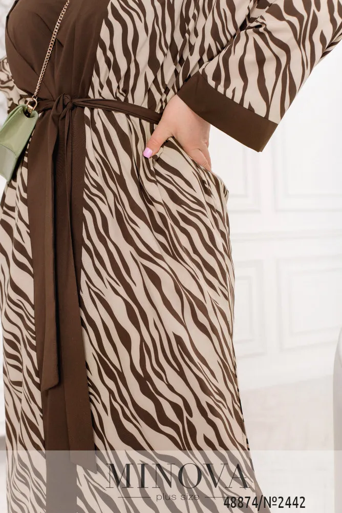 Костюм 2442-шоколадный Minova