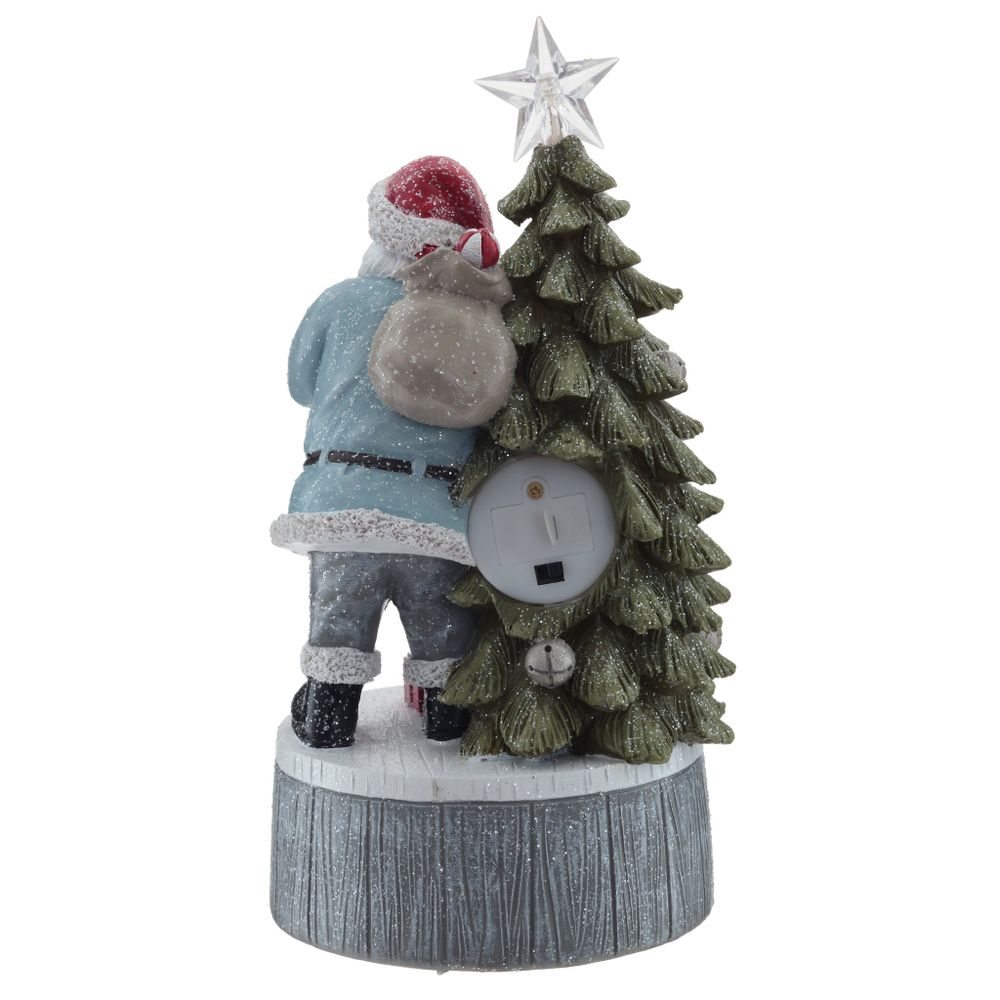 GAEM Фигурка декоративная с музыкой "Новый год" (3xLR44, прилаг.), L12 W11 H22,5 см, 2в.