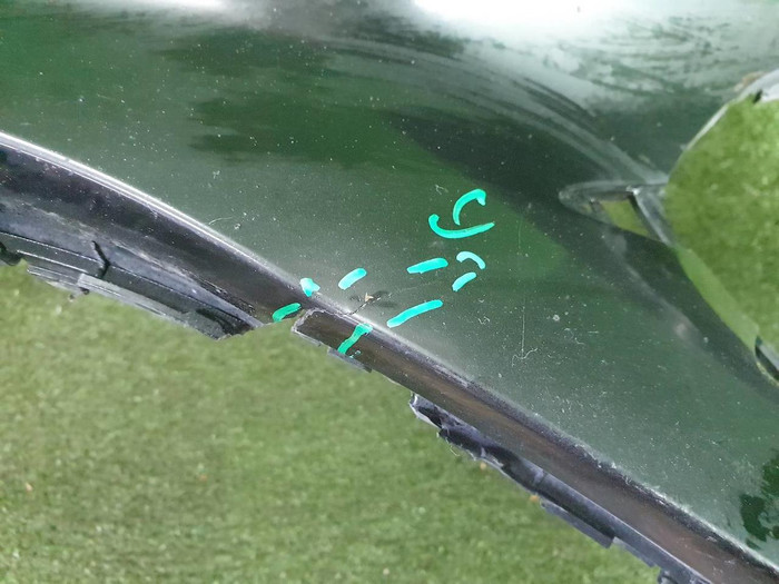 Бампер передний Mercedes S w222 (2017-2020) AMG