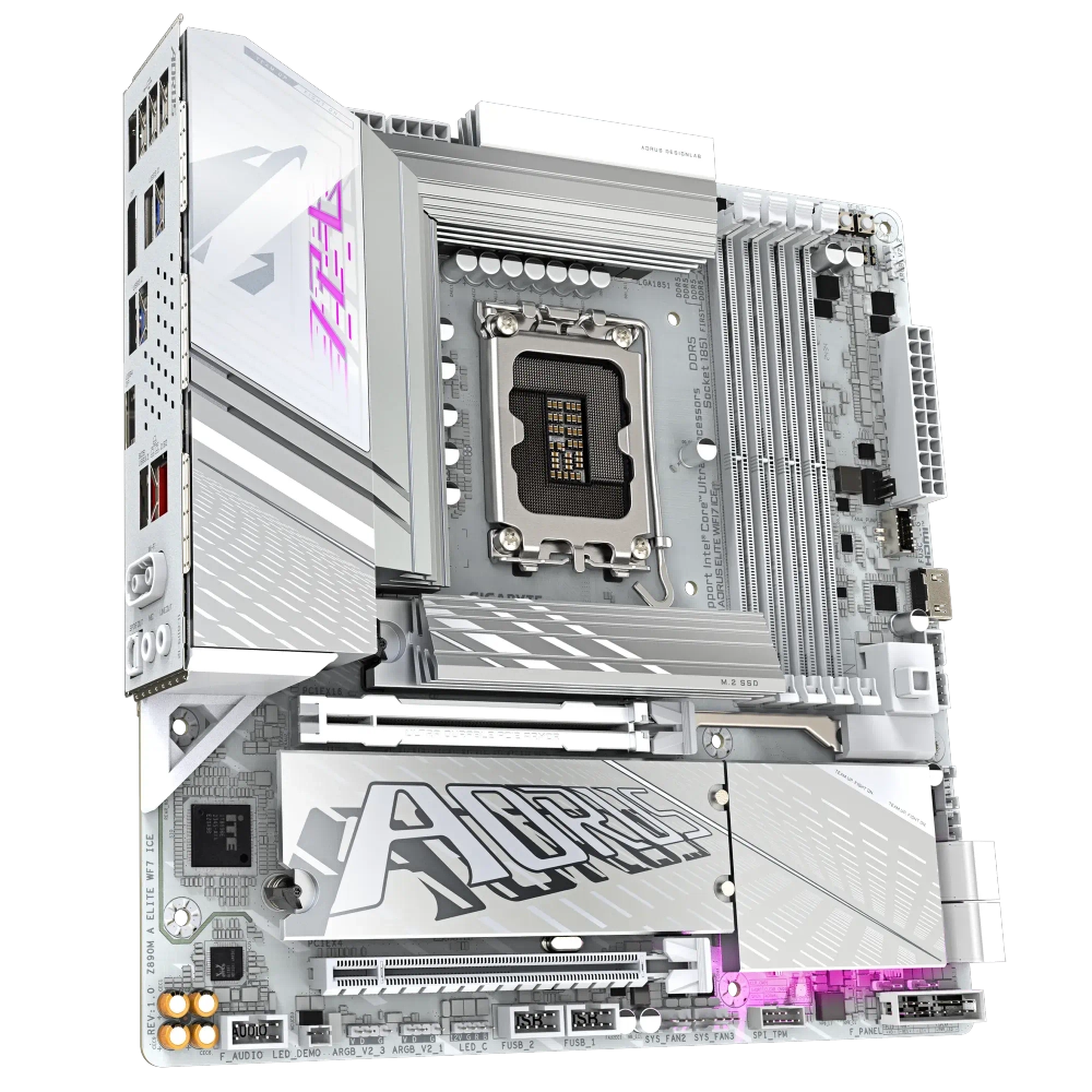 Материнская плата Gigabyte Z890M AORUS ELITE WIFI7 ICE (Z890M A ELITE WIFI7 ICE)