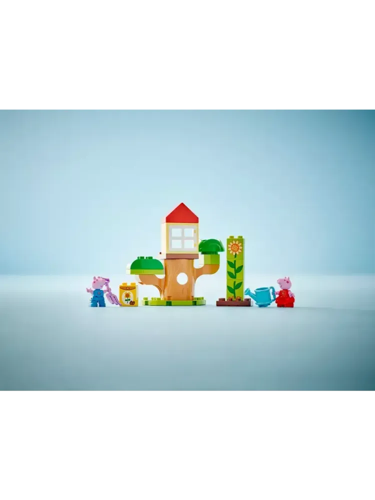 Конструктор Duplo 10431 Свинка Пеппа: сад и домик на дереве