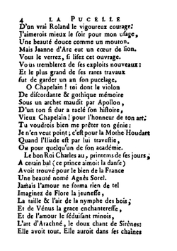 La pucelle d'Orléans. Poëme heroï-comique | Voltaire
