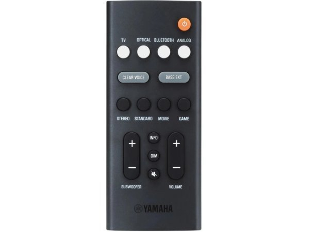 Саундбар Yamaha SR-C20A 2.0 40Вт+60Вт черный