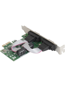 Exegate EX283706RUS Контроллер EXE-307 PCI-E, 2*COM port (OEM)