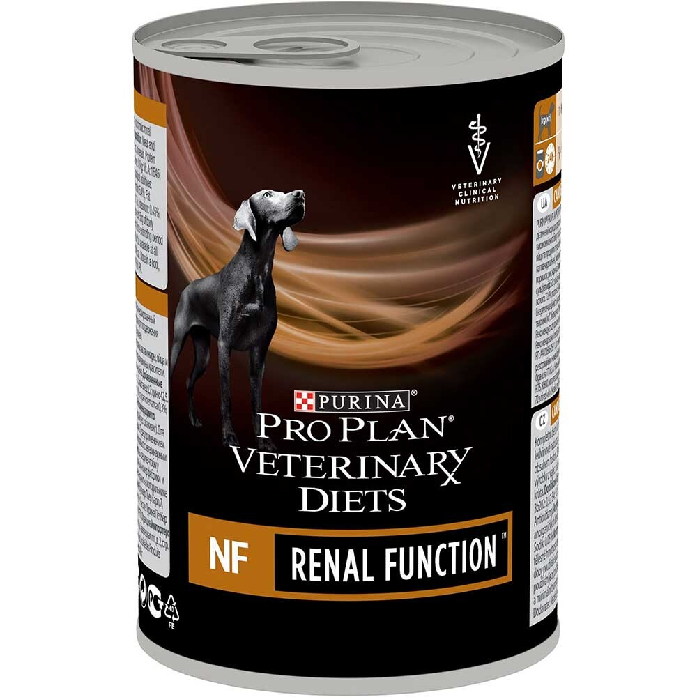 Pro Plan VET NF 400 г - диета консервы для собак c патологией почек, Renal Function