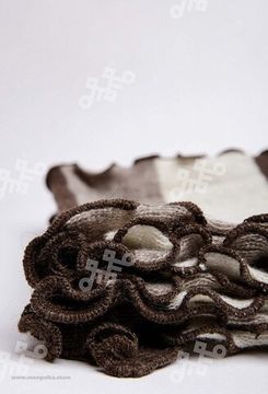 Шарф из 100% монгольской шерсти