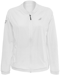 Женская Кофта теннисная Babolat Play Jacket Women - белый