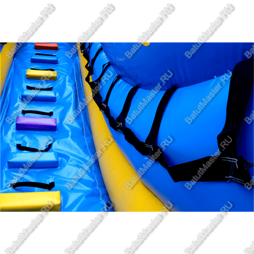 Надувной батут-горка "Подарок" 8*4*6 м