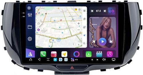 Магнитола для KIA Soul 3 2019+ - FarCar S500-TS20 монитор 9.5" 2K QLED на Android 14, Быстрейшая, CarPlay, 4G SIM-слот