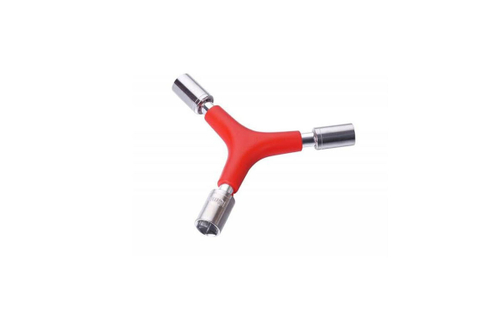 Ключ TRIX " Y " -образный, торцевые головки 11/13/14мм, серебристо-красный