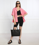 рубашка Tommy Jeans - розовый(DW0DW12908)