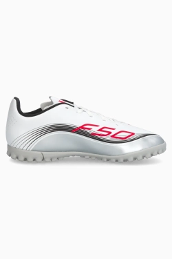 Сороконожки adidas F50 Club Messi TF Junior - серебряный