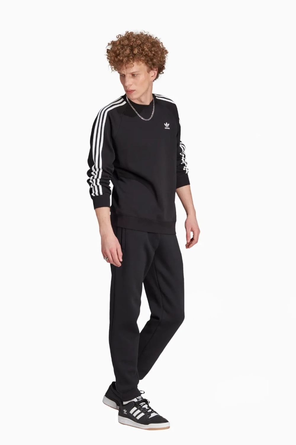 Кофта adidas Adicolor Classics 3S Crew - черный