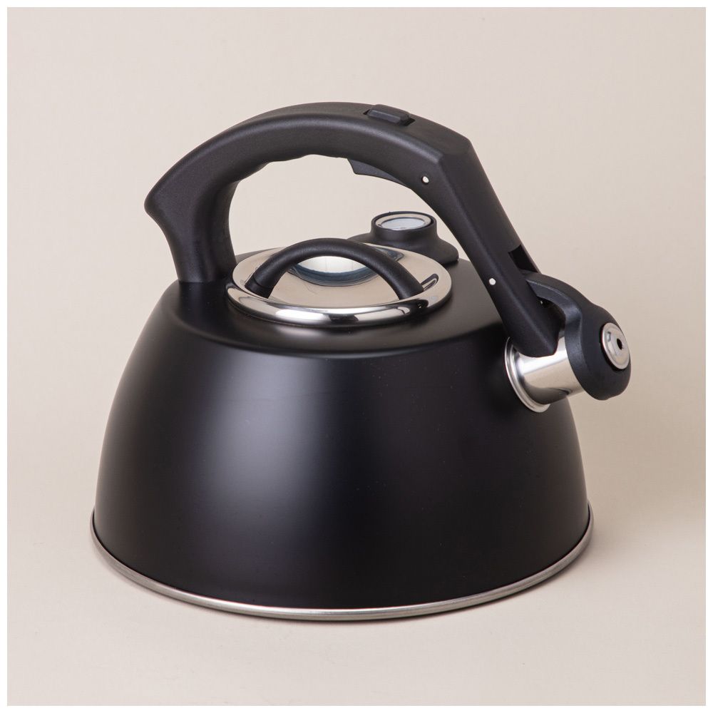 ЧАЙНИК AGNESS СО СВИСТКОМ, СЕРИЯ ТЮДОР, 2,8Л ТЕРМОАККУМУЛИРУЮЩЕЕ ДНО,ИНДУКЦИЯ,ВСТРОЕННЫЙ ТЕРМОМЕТР