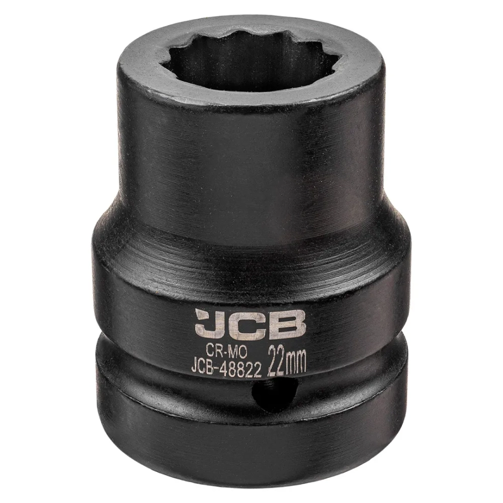 Головка ударная 22мм (12гр.), 1'' JCB JCB-48822
