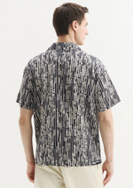 Рубашка KARL LAGERFELD JEANS Ss Aop Shirt с коротким рукавом