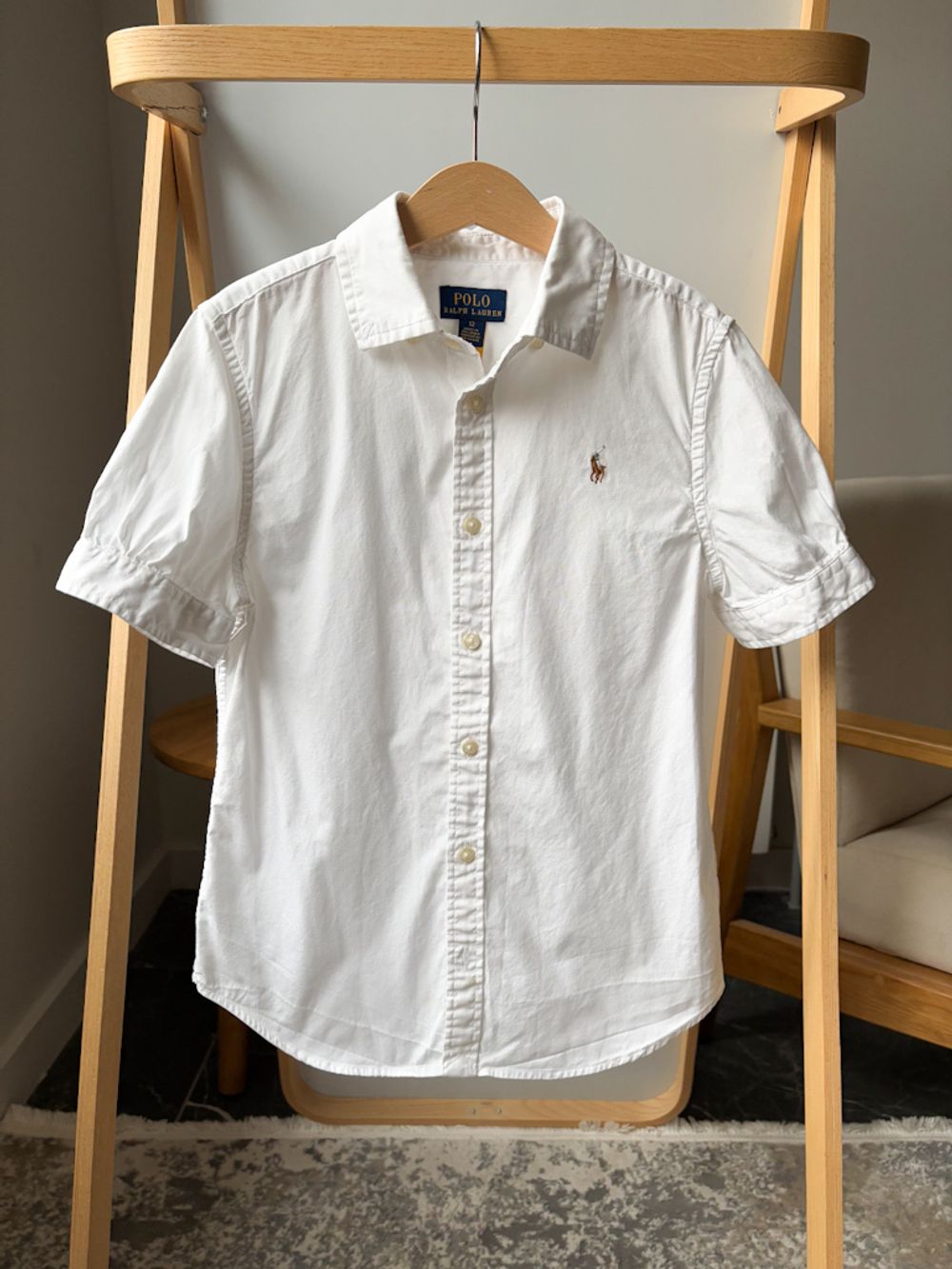 Хлопковая рубашка Polo Ralph Lauren, 152