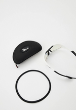Спортивные очки LiP Surge / Gloss White - Black / PC Photochromic / ecLiPse Series ML Red Brown Lens