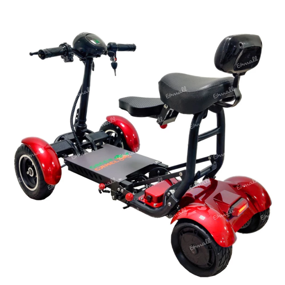 Электро трицикл GreenCamel Кольт 815 (36V 15,6Ah 2x400W) FAT красный