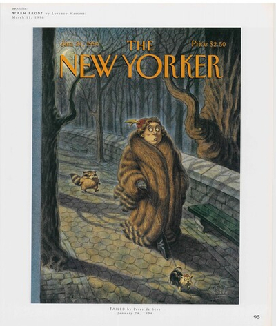 Постер журнала The New Yorker 24-01-1994, односторонний